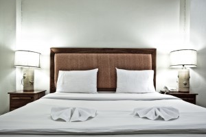 Hotel motel lodging facility linen service