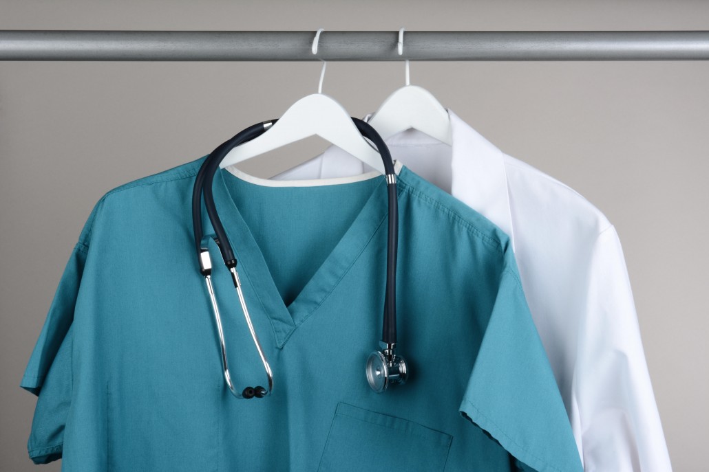 hospital scrubs